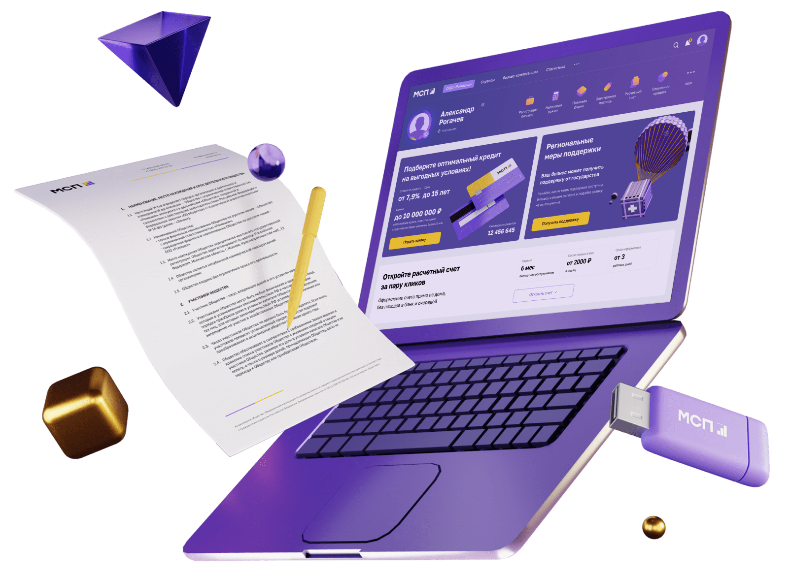 Цифровая платформа МСП
